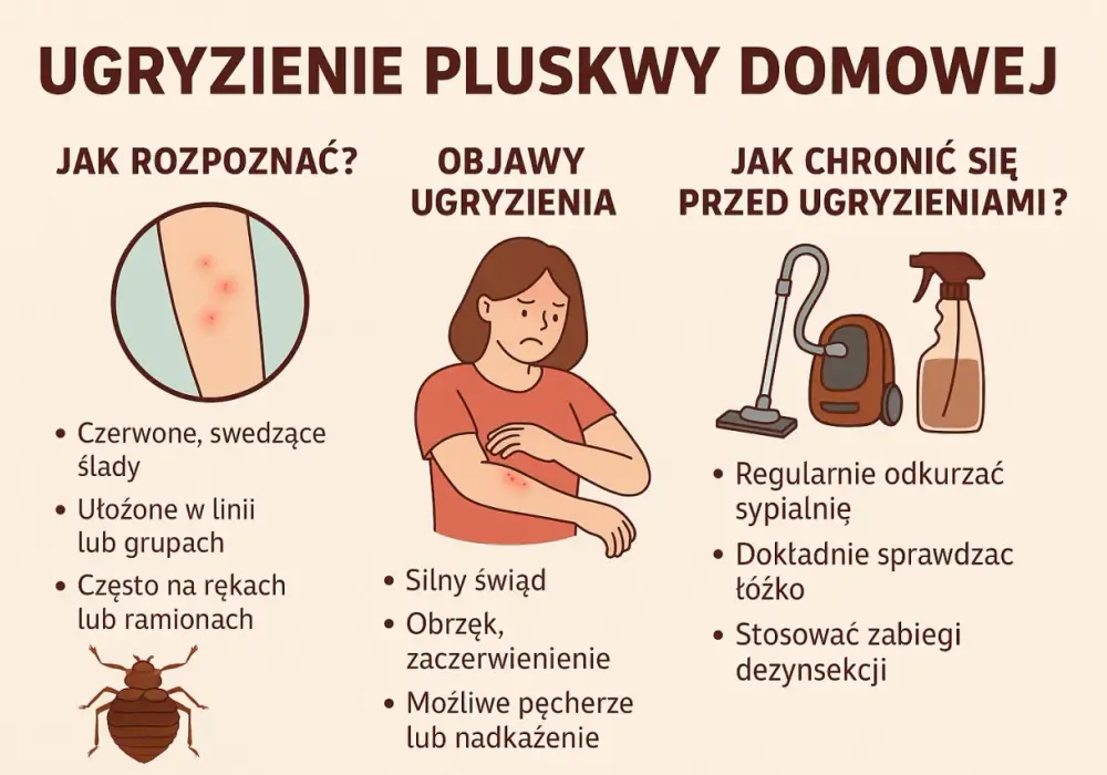 Ugryzienia pluskwy - Jak rozpoznać i co realnie pomaga?