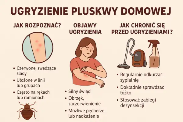 Ugryzienia pluskwy - Jak rozpoznać i co realnie pomaga?
